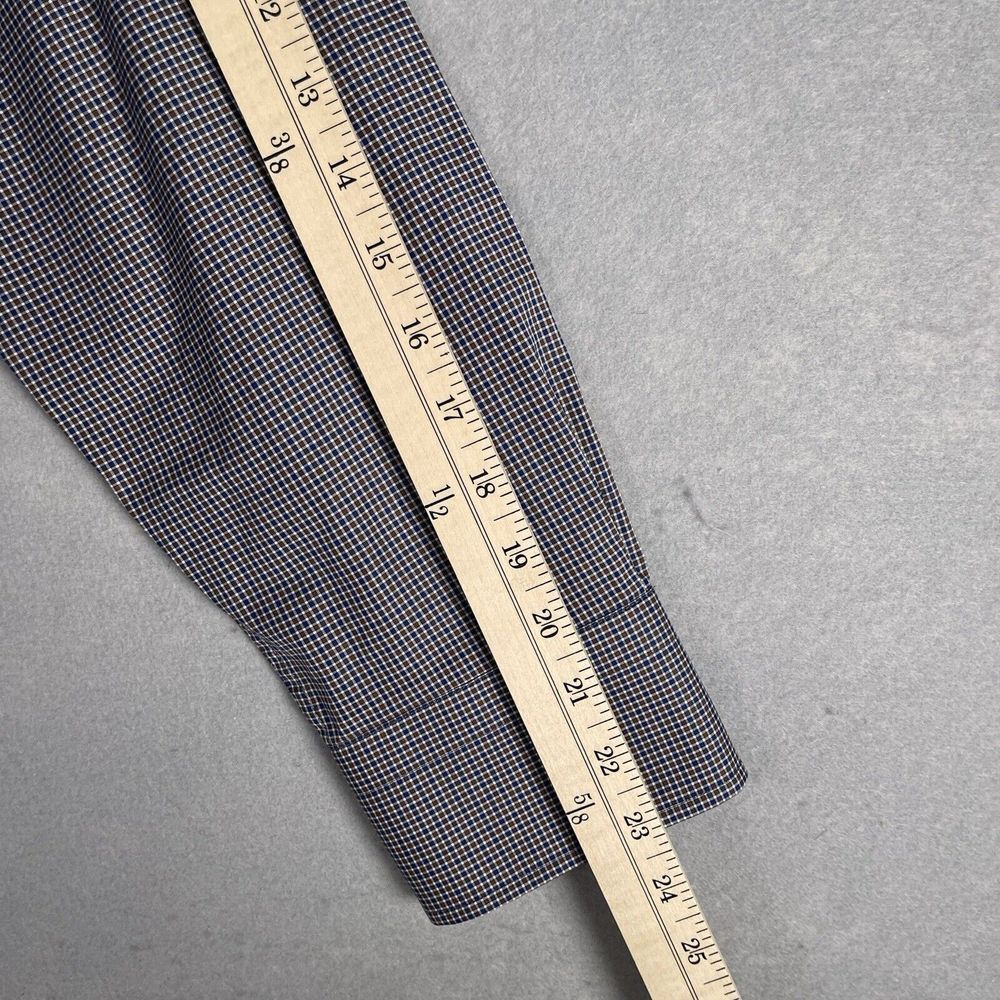 Canali Dress Shirt Men Gingham Sz 16/41 Casual Office‎ Business Career - Picture 7 of 9